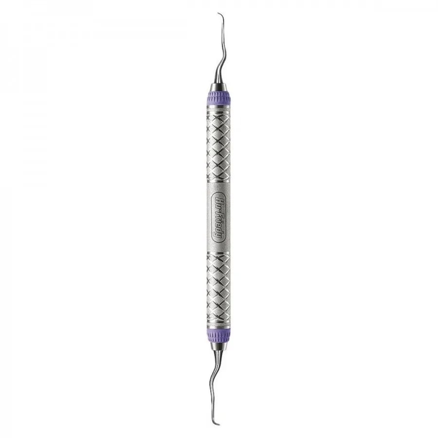 Mini Five Curette Langer #1/2, Handle #9