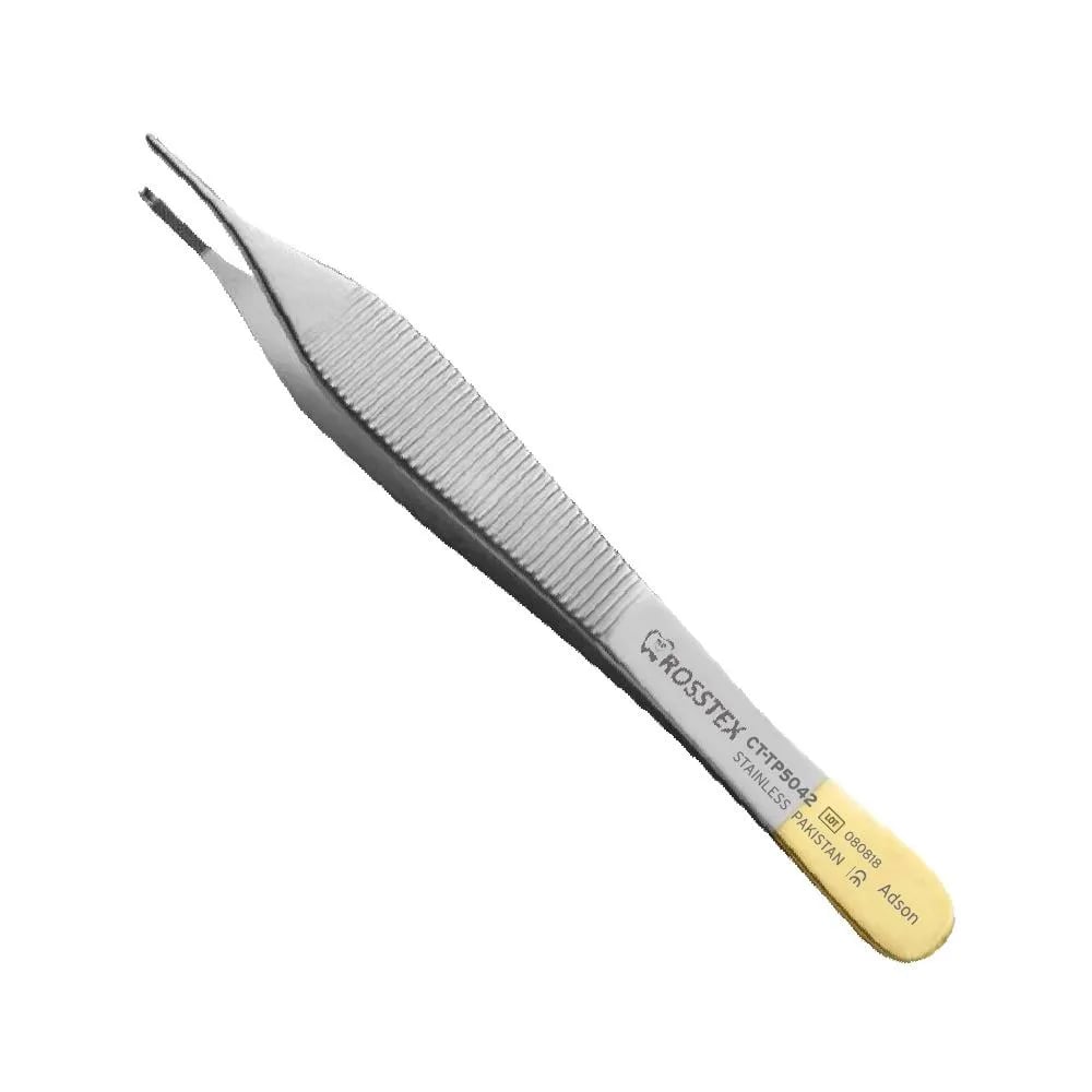 Tissue Plier Adson, 1x2, 12.0 cm, T/C