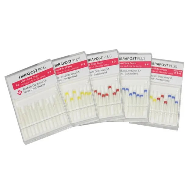 Fiberapost Plus DC, White, Size No.1