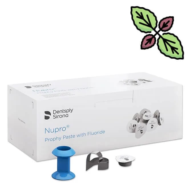 NUPRO Prophy Paste with Fluoride, Coarse, Mint, Cups