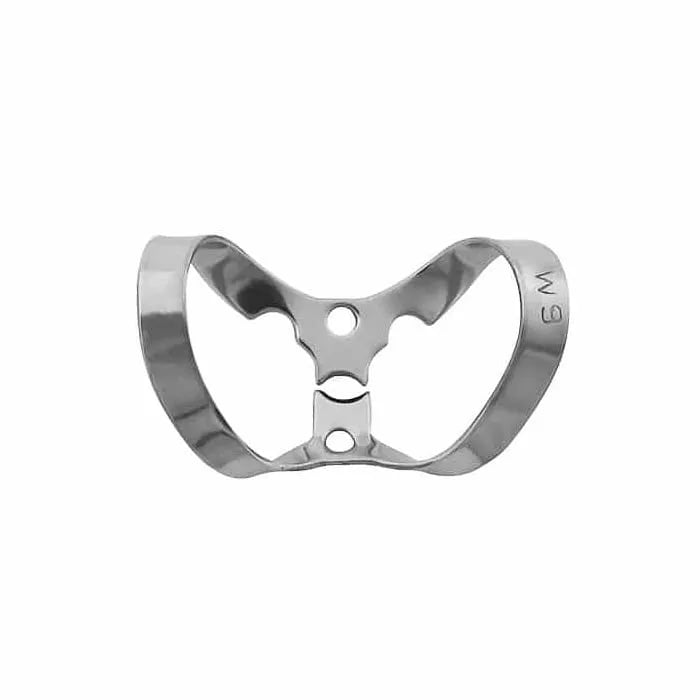 Hygenic Dam Clamp Wingless #W9, Glossy