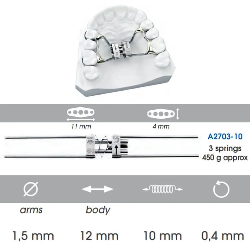 Memoria Spring Leaf Activated Expander, 10mm, 450g