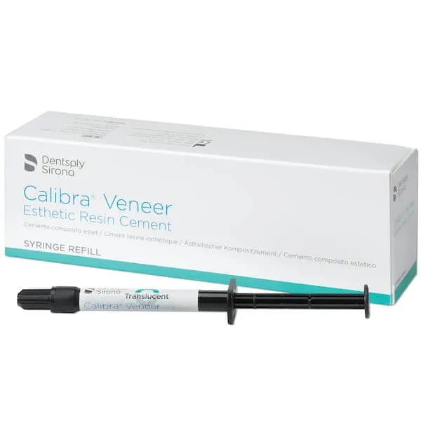 Calibra Veneer, Esthetic Resin Cement, Translucent Shade, 2g Syringe
