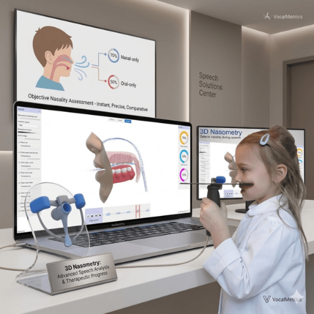Interactive Nasometer with Educational Games