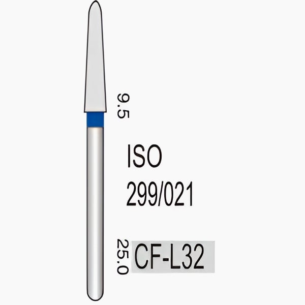 شامفور توربيدو (تجريف اللثة) ساق طويل CF-L32، خشونة قياسية، 299/020