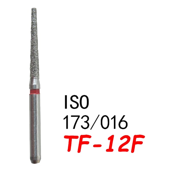 تيبر مستقيم نهاية مسطحة TF-12F، ناعمة، 173/015