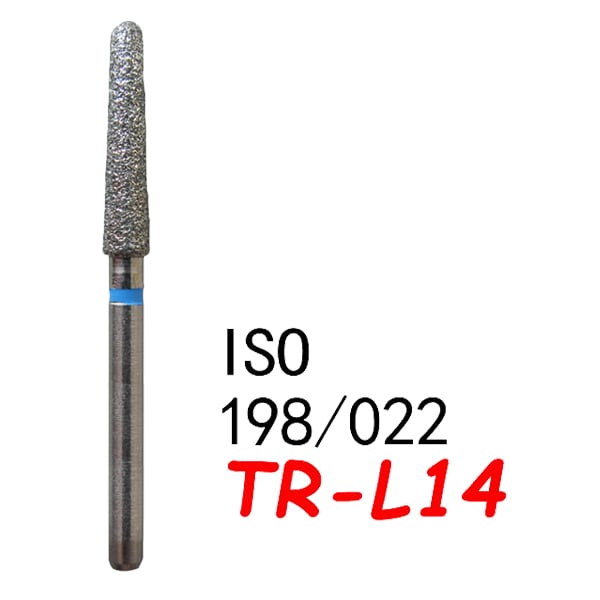 تيبر مستقيم نهاية مستديرة عمود طويل TR-L14، خشونة قياسية، 198/022