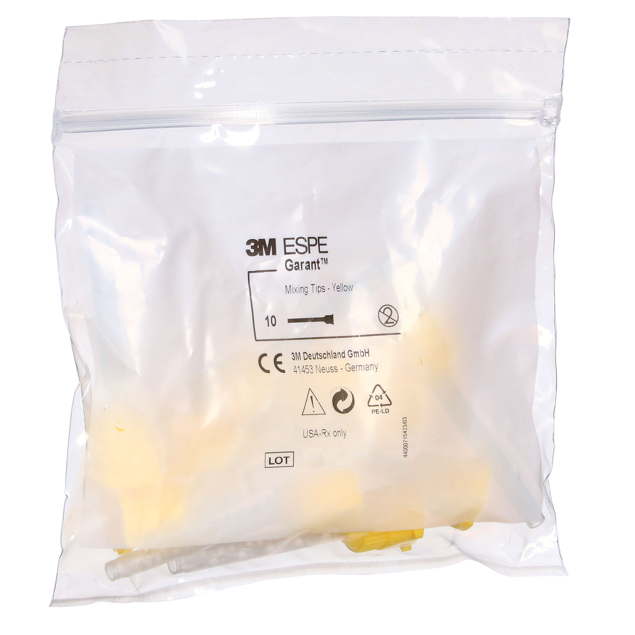 3M Garant Mixing Tips Yellow Refill Pack 71452