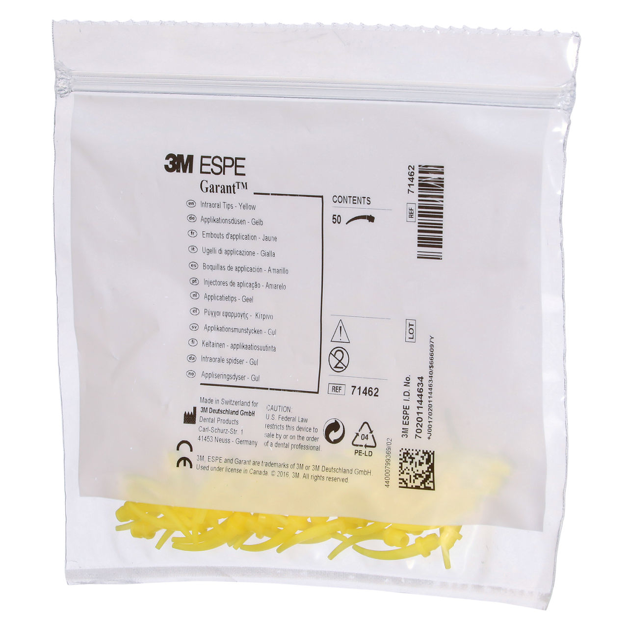 3M Garant Intraoral Tips Yellow Refill 71462