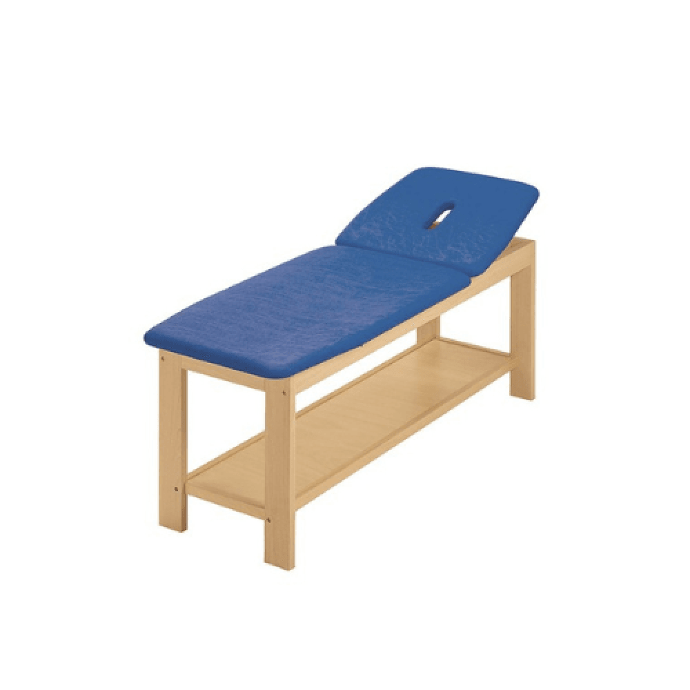 Wooden Treatment Table, Lower Shelf and Face Hole