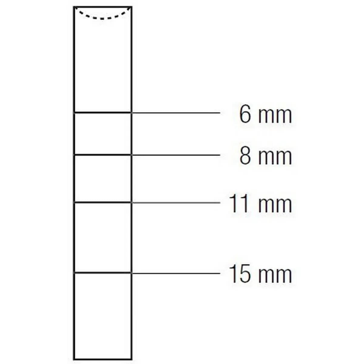 أوستيوتوم مقعر 3.7 مم